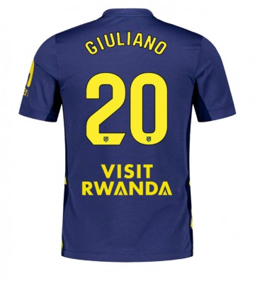 Atletico Madrid Giuliano Simeone #20 Udebanetrøje 2025-26 Kortærmet